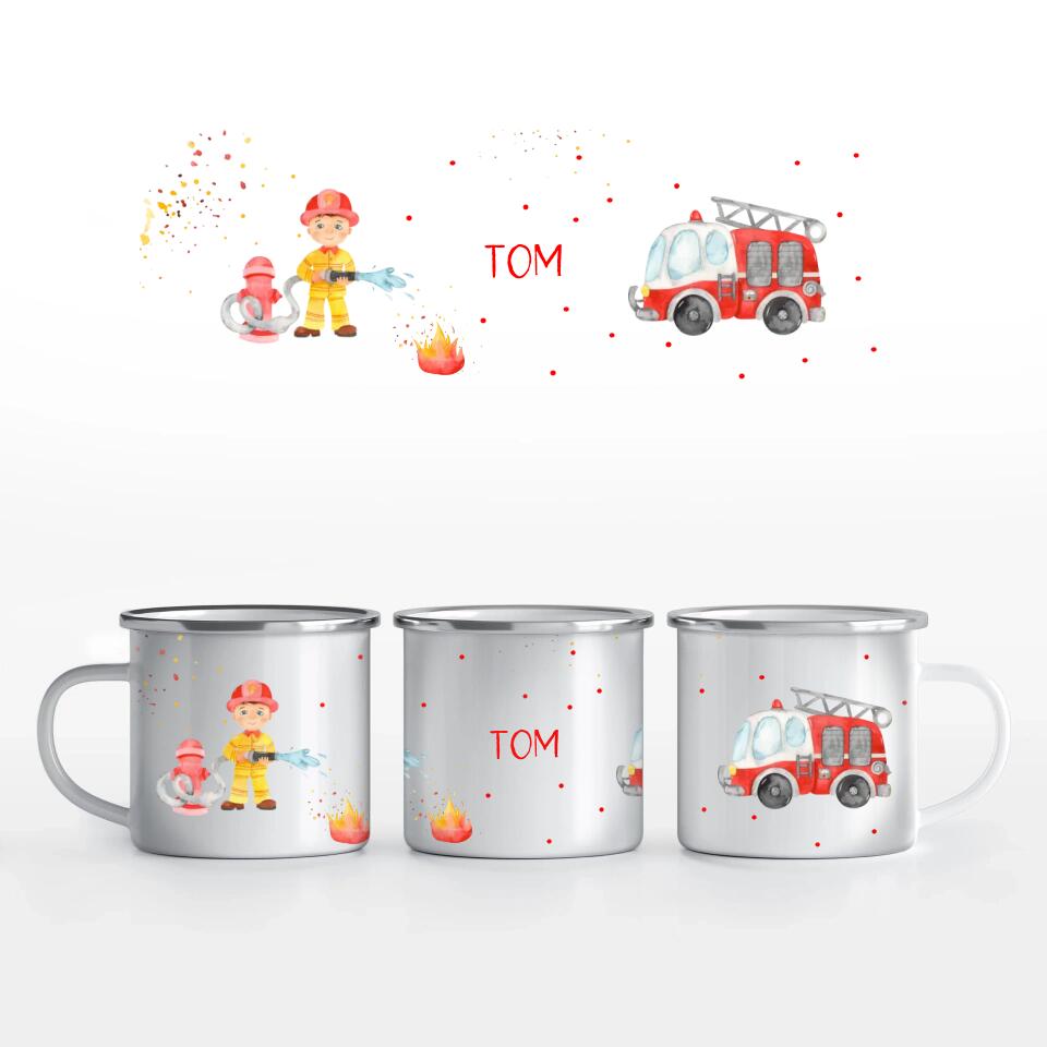 Motivtasse Feuerwehr