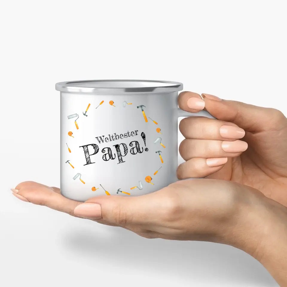 Motivtasse Vatertag "Hammer Papa"