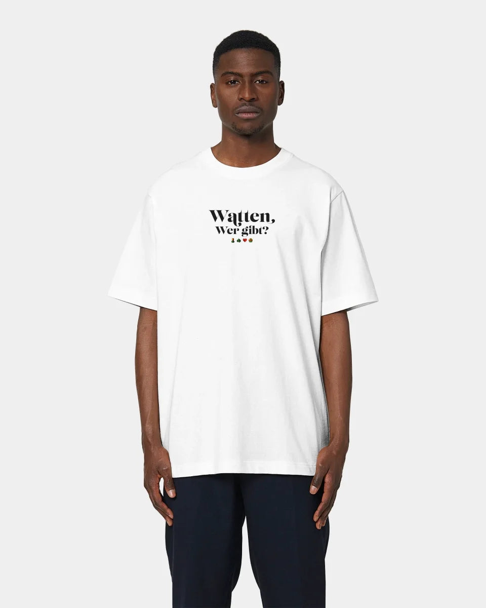 Personalisiertes T-Shirt "Watten - Wer gibt?"