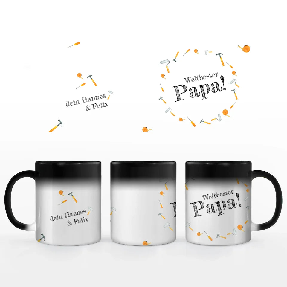 Motivtasse Vatertag "Hammer Papa"